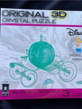 Disney Original 3D Crystal Puzzle Cinderella Carriage